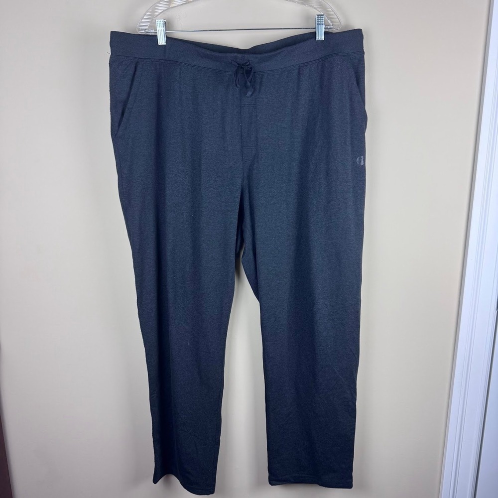L.L. Bean Men's‎ Gray VentureSoft Pants Drawstring XXXL 30"